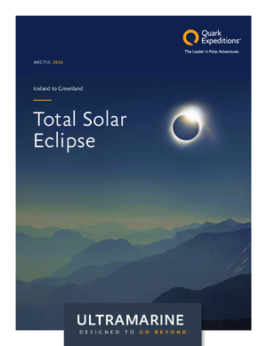 Quark Expeditions Ultramarine Total Solar Eclipse Arctic 2026